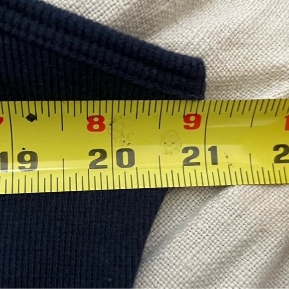 Bp Cropped Snap Button Tank Top-Navy Blue-Women’s 2X-Casual-Ribbed-Summer-NEW - Picture 6 of 7